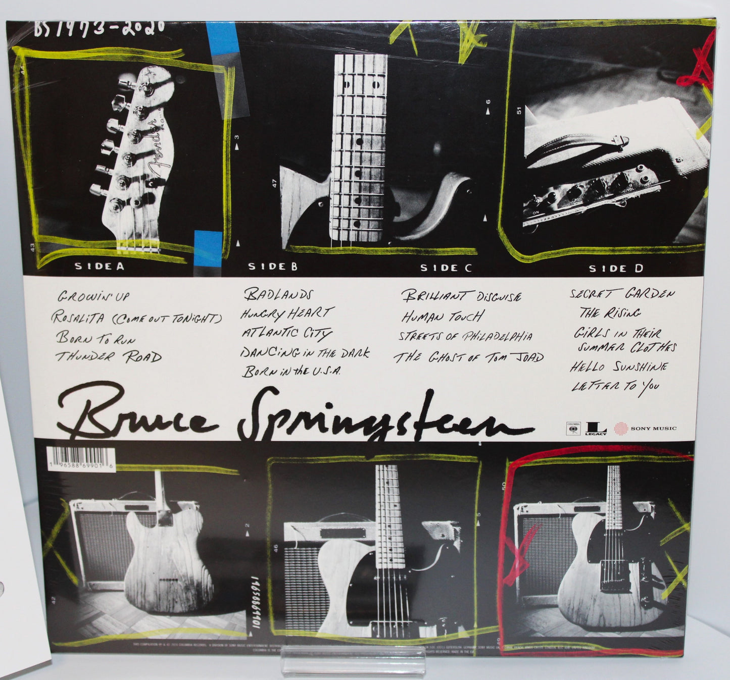 Bruce Springsteen SEALED BLUE VINYL "Best of Bruce Springsteen" Blue color BRAND NEW & SEALED