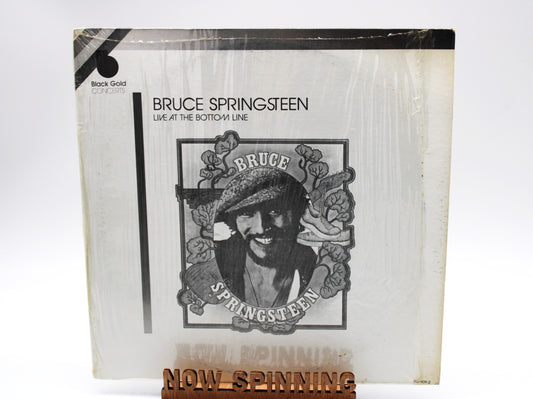 Bruce Springsteen "Live at the Bottom Line" 2 LP Records - Black Gold Label bootleg