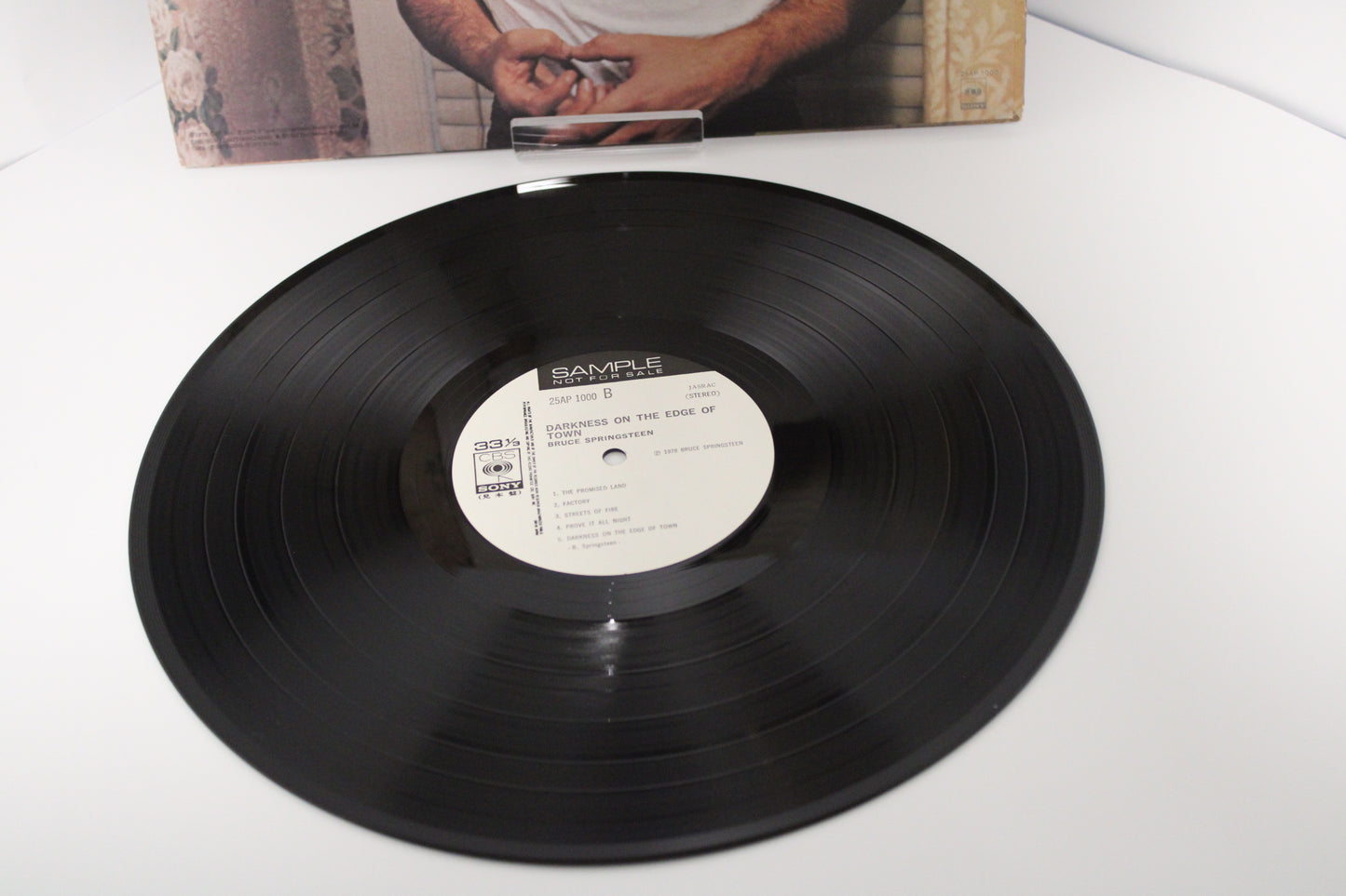 Bruce Springsteen Darkness on the Edge of Town - JAPAN SAMPLE PROMO 1978 w/Inserts - Near Mint