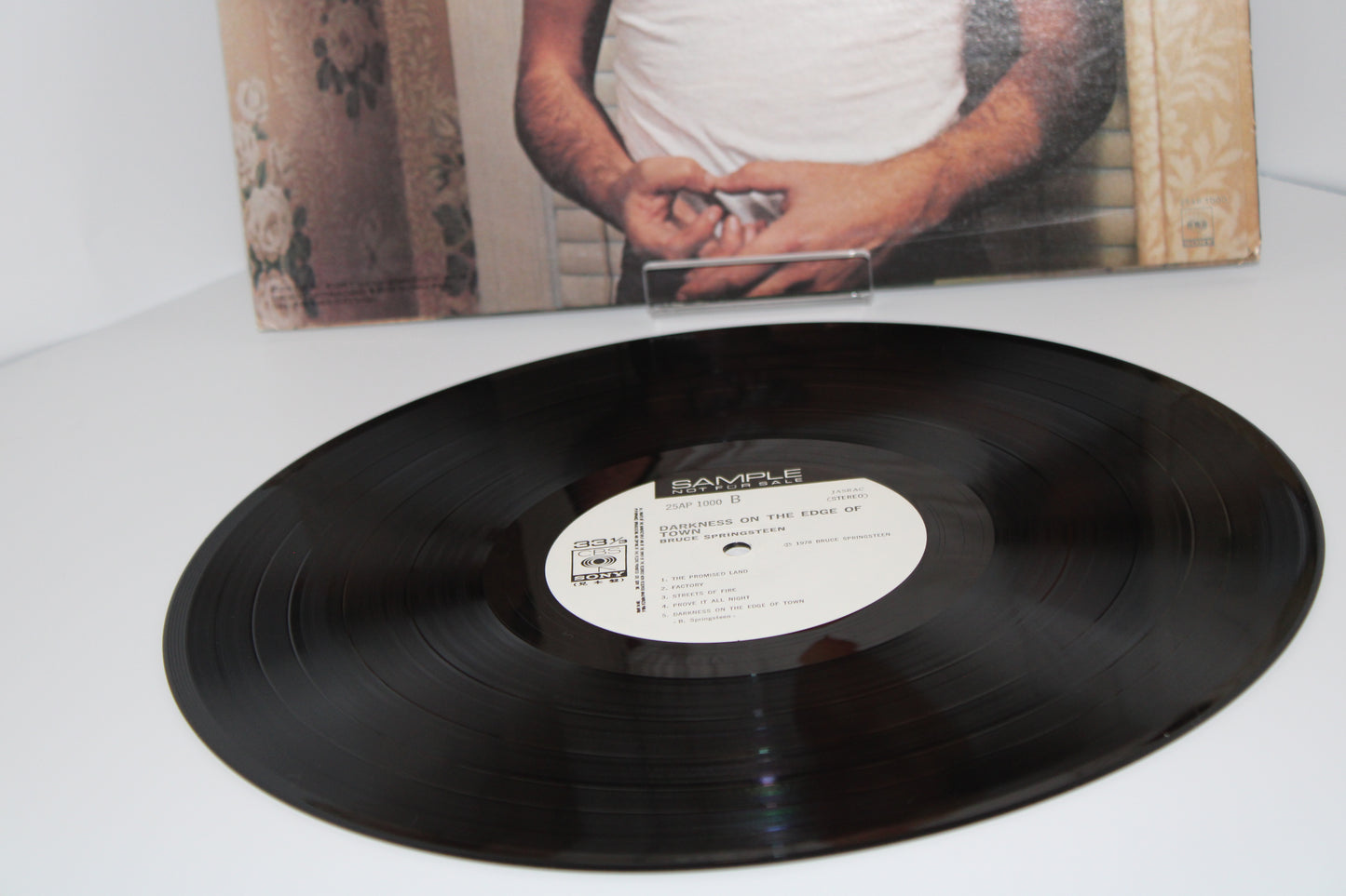 Bruce Springsteen Darkness on the Edge of Town - JAPAN SAMPLE PROMO 1978 w/Inserts - Near Mint