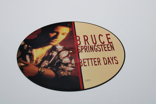 Bruce Springsteen Better Days 12” Picture Disc Vinyl - Columbia Records Collectible