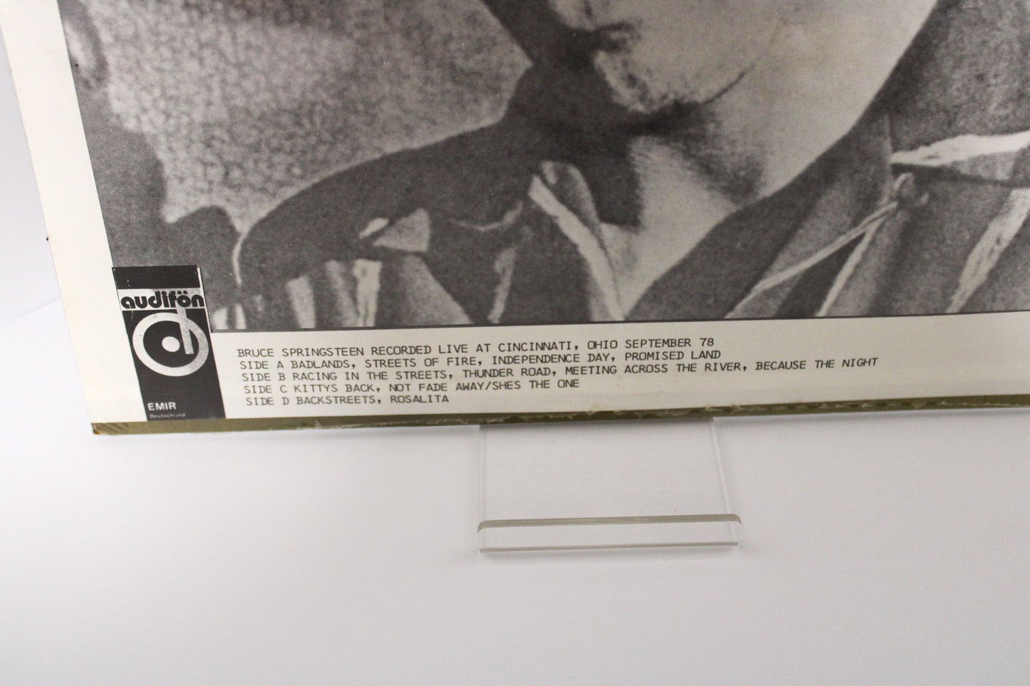 Bruce Springsteen SEALED 2 LPs Vinyl "78" live concert at Capitol Theatre, Passaic, NJ - Unofficial