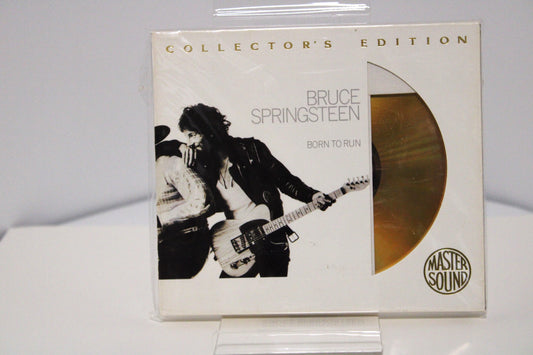 Bruce Springsteen SEALED "BORN TO RUN" MASTER SOUND COLLECTOR EDITION 24k Gold CD/- unplayed - Limited Release CD/Rare Sealed