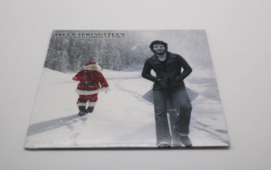 Bruce Springsteen SEALED 45/7" Santa Claus is Comin' to Town - Unofficial White color 45/7" with Picture Sleeve Ltd.& Numbered Collectible