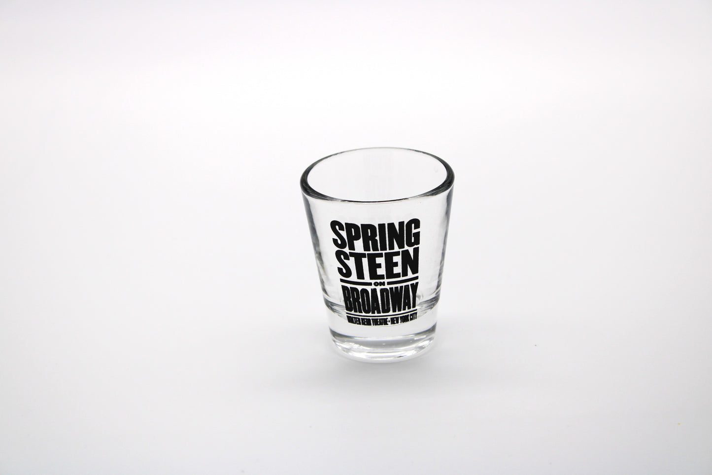 Bruce Springsteen - "Springsteen on Broadway Walter Kerr Theatre New York City" Original Authentic Shot Glass