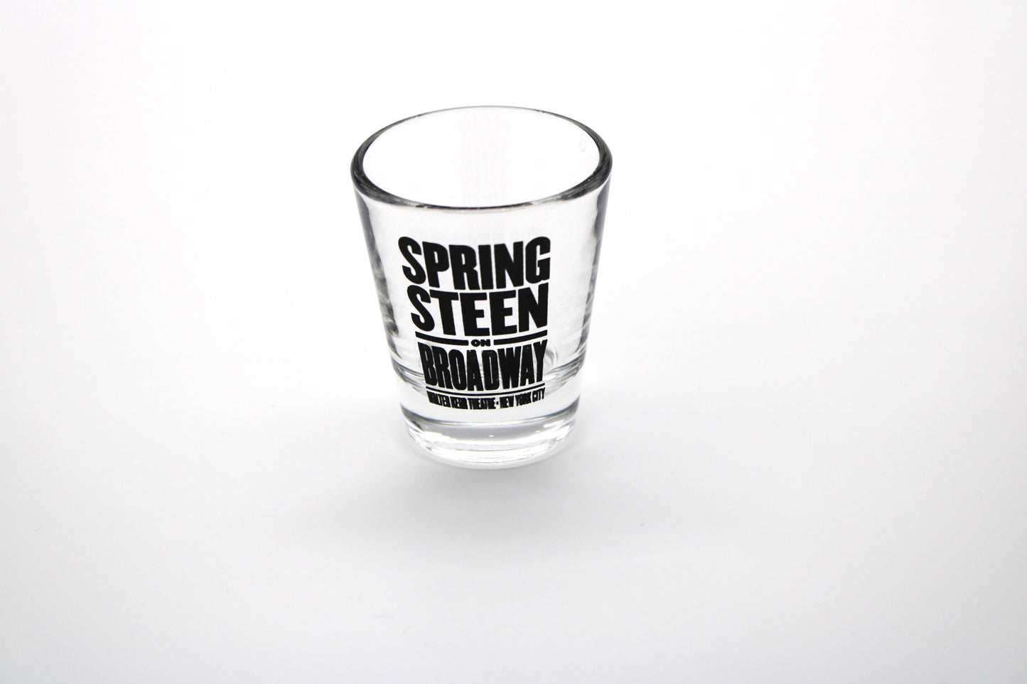 Bruce Springsteen - "Springsteen on Broadway Walter Kerr Theatre New York City" Original Authentic Shot Glass