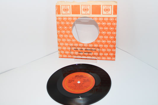 Bruce Springsteen BORN IN THE USA & DANCING IN THE DARK RARE ARGENTINA PROMO 1984 45/7"