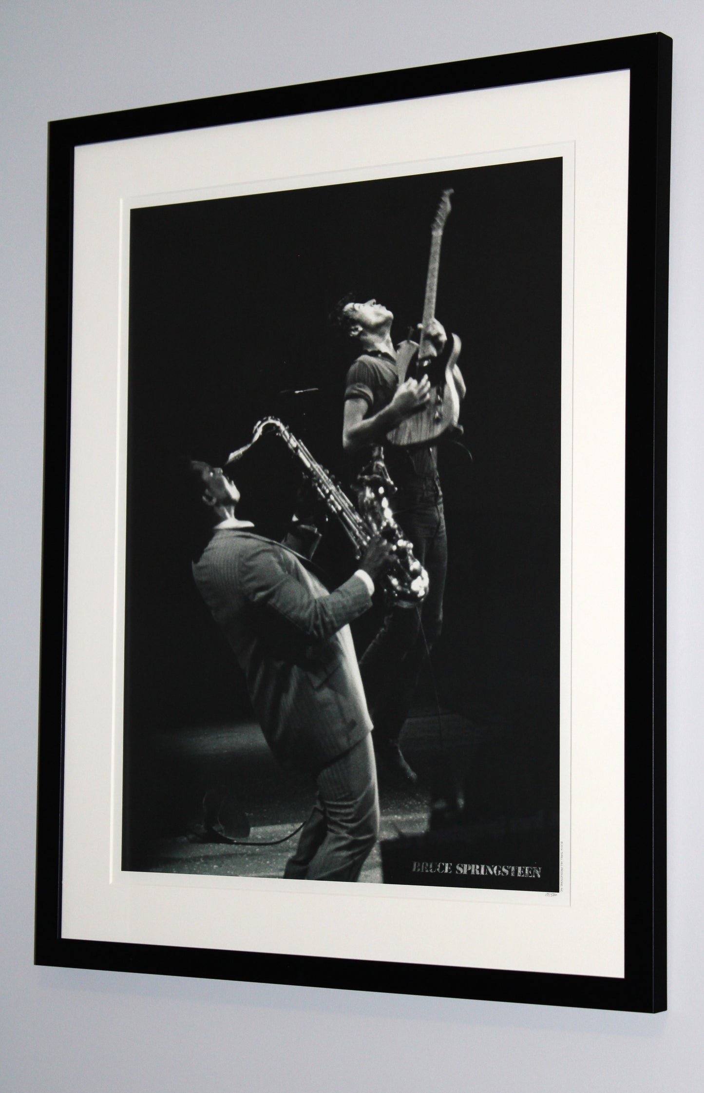 Bruce Springsteen Lithograph - #19/500 Original Bruce and The Big Man Collectible