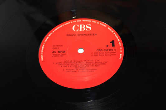 BRUCE SPRINGSTEEN & E STREET 12" Vinyl WAR + MERRY CHRISTMAS BABY + INCIDENT ON 57TH Live - Near Mint