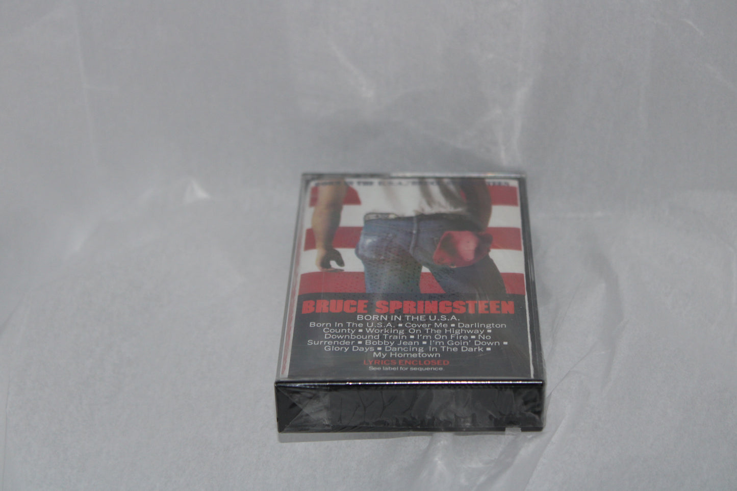 Bruce Springsteen & ESB - SEALED "BORN IN THE USA" Cassette 1984 Sealed 1st Press CBS Logo on US Release