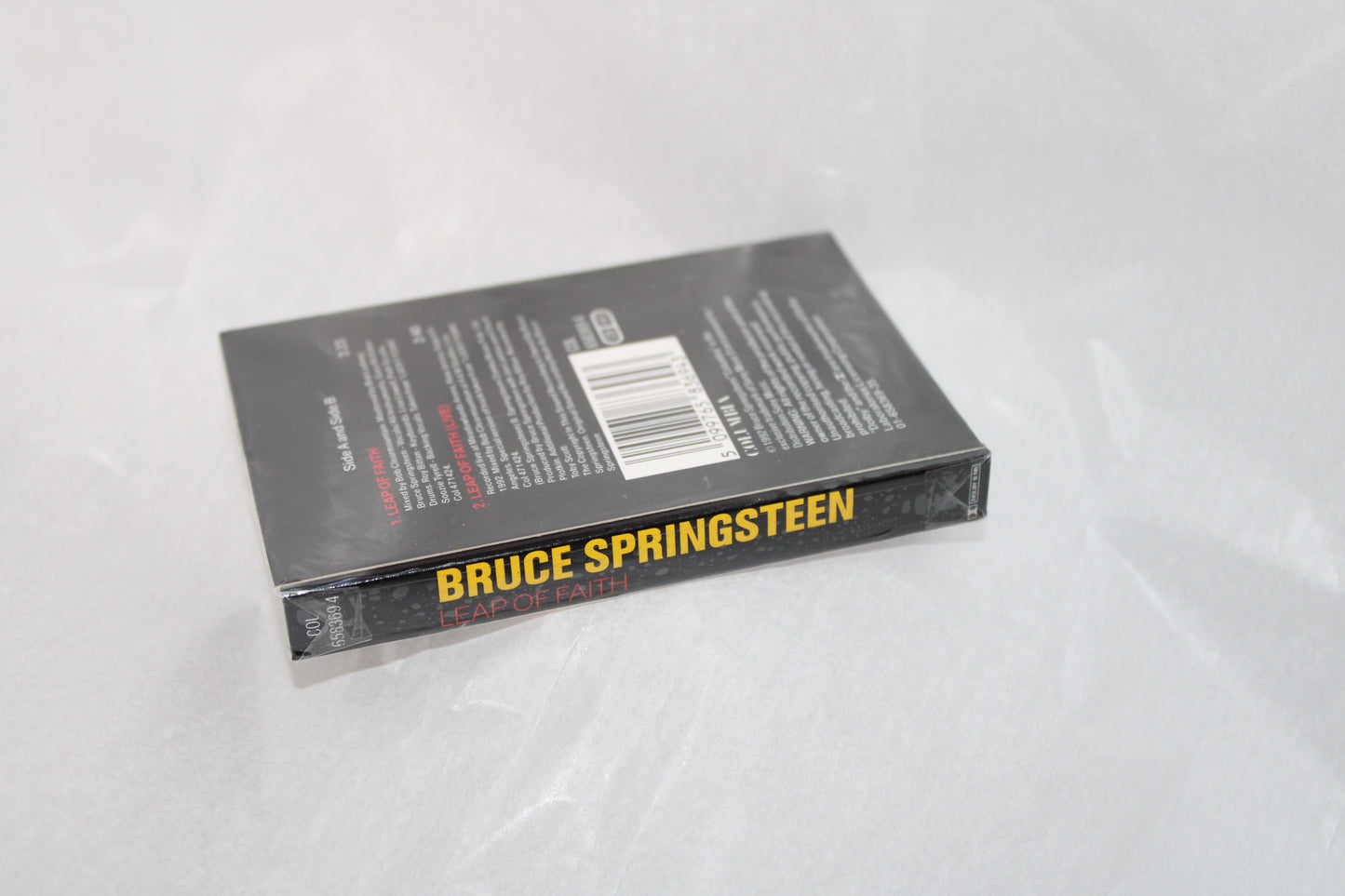 Bruce Springsteen SEALED "LEAP OF FAITH" - Single Cassette Tape Sealed - Made in Holland