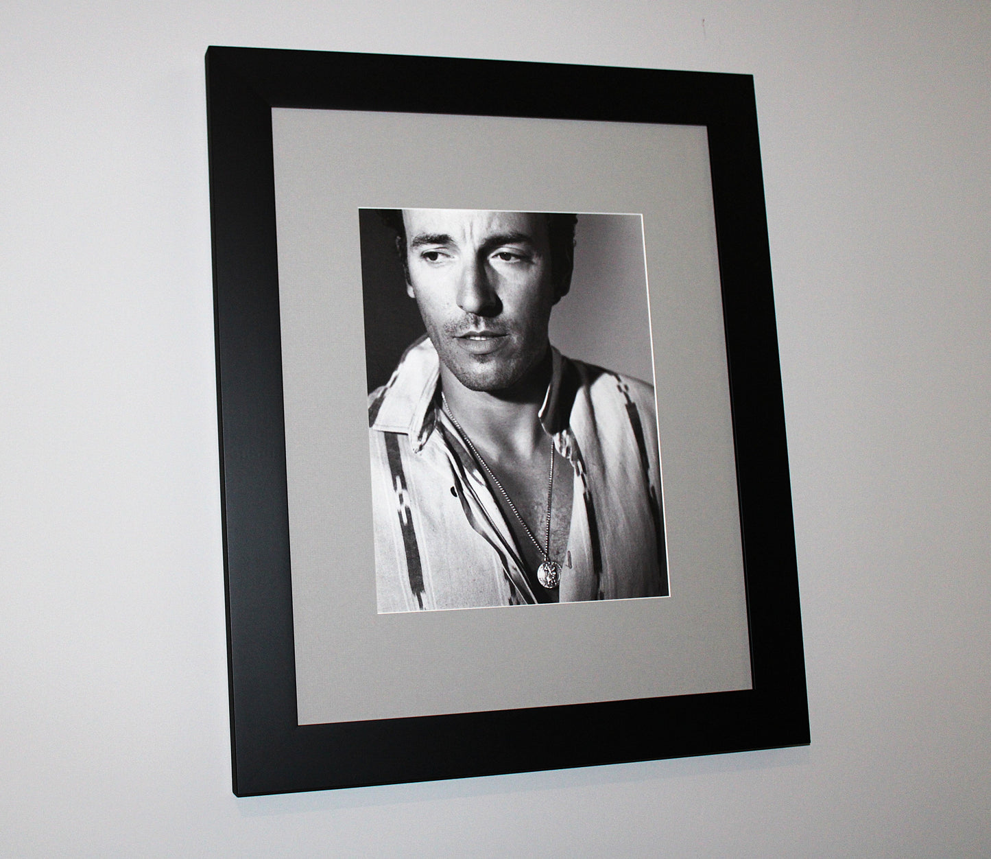 Bruce Springsteen - Original Photograph by Bruce Weber - Custom Framed (DOW)