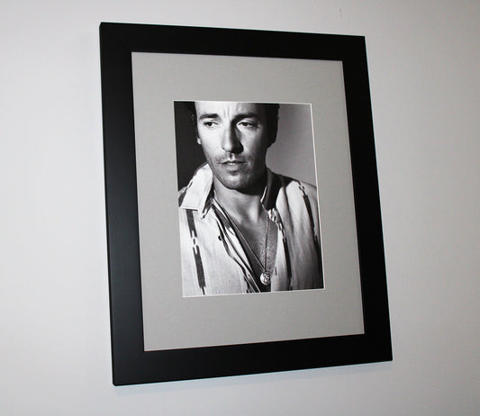 Bruce Springsteen - Original Photograph by Bruce Weber - Custom Framed (DOW)