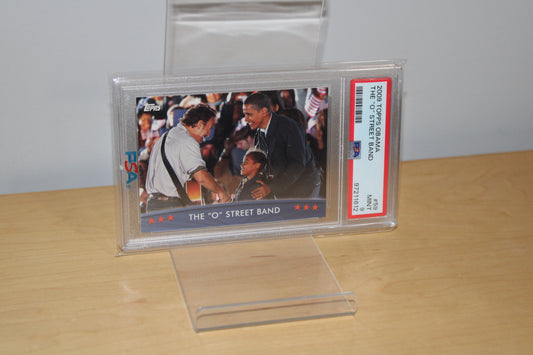 Bruce Springsteen PSA GRADED 9! 2008 Topps Trading Card - 1st Commercial Card