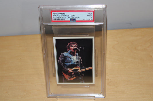 Bruce Springsteen Panini Smash Hits PSA Graded 9! The only PSA 9 in the world....
