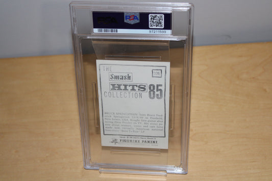 Bruce Springsteen Panini Smash Hits 1985 Card #106 - PSA Graded 8