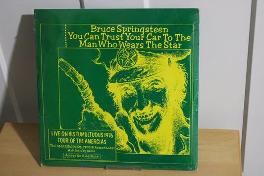 Bruce Springsteen - SEALED - YOU CAN TRUST YOUR CAR TO THE MAN WHO WEARS THE STAR - The Main Point 1975