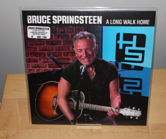 BRUCE SPRINGSTEEN & ESB "A LONG WALK HOME" NUMBERED #006/350 LTD. ED. VINYL LP CRYSTAL COLOR