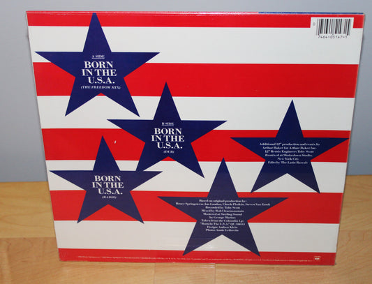 BRUCE SPRINGSTEEN SEALED 12" Vinyl EP BORN IN THE USA + SEALED ORIGINAL! (DOW)