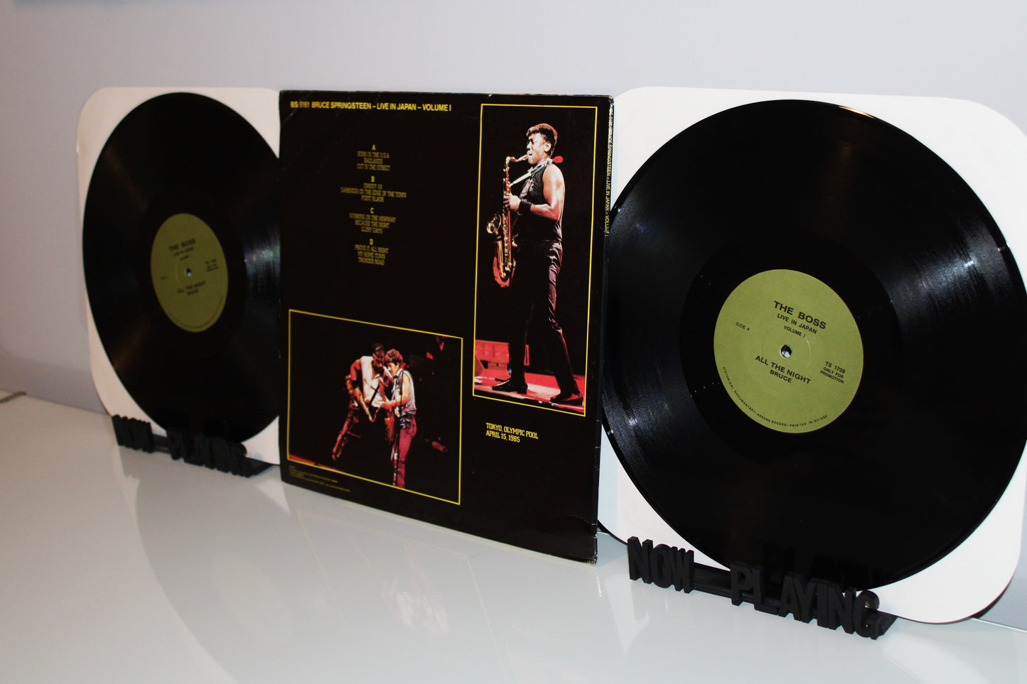 Bruce Springsteen "LIVE IN JAPAN"4LPs Volume 1 & 2 Tokyo Japan Concert BLV