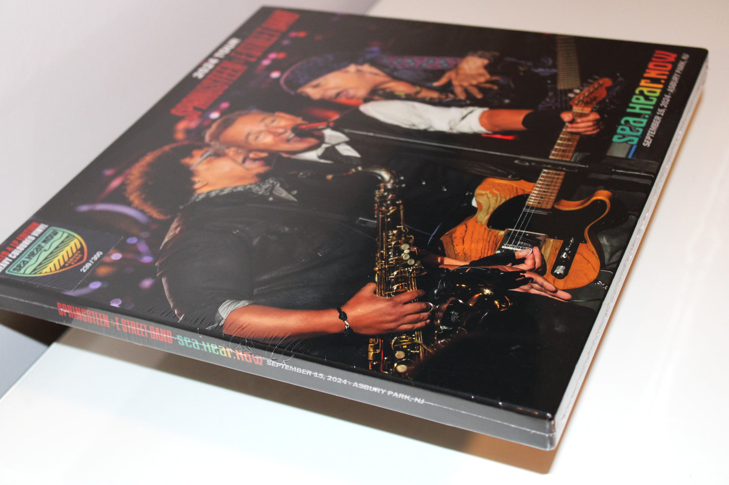 SPRINGSTEEN & E-STREET (#050/300) “SEA HEAR NOW” 4 LP SEALED RECORD BOX SET Asbury Park 2024 NEW, Numbered, LTD Edition, Color BLV