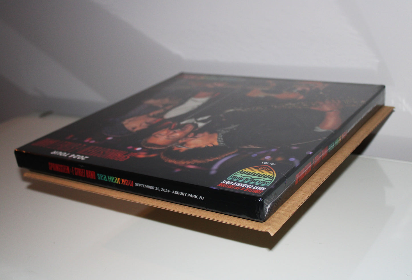 SPRINGSTEEN & E-STREET #16/300 “SEA HEAR NOW” 4 LP SEALED BOX SET Asbury Park, LTD. ED., 4 Records UOF