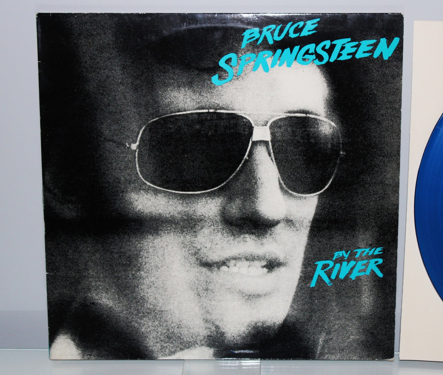 Bruce Springsteen "BY THE RIVER" 12" LP Record - Blue Color, Limited Edition 1982 Unofficial
