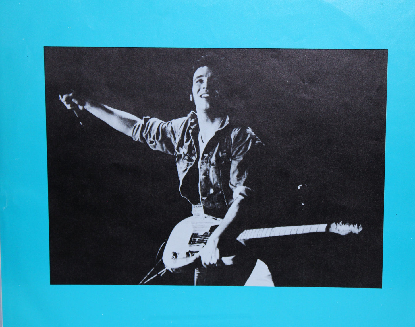 Bruce Springsteen "BY THE RIVER" 12" LP Record - Blue Color, Limited Edition 1982 Unofficial