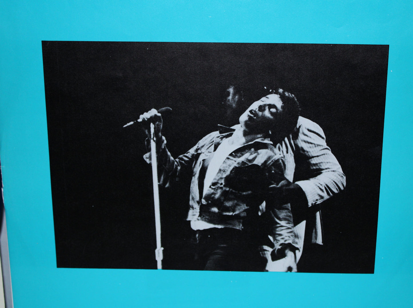 Bruce Springsteen "BY THE RIVER" 12" LP Record - Blue Color, Limited Edition 1982 Unofficial
