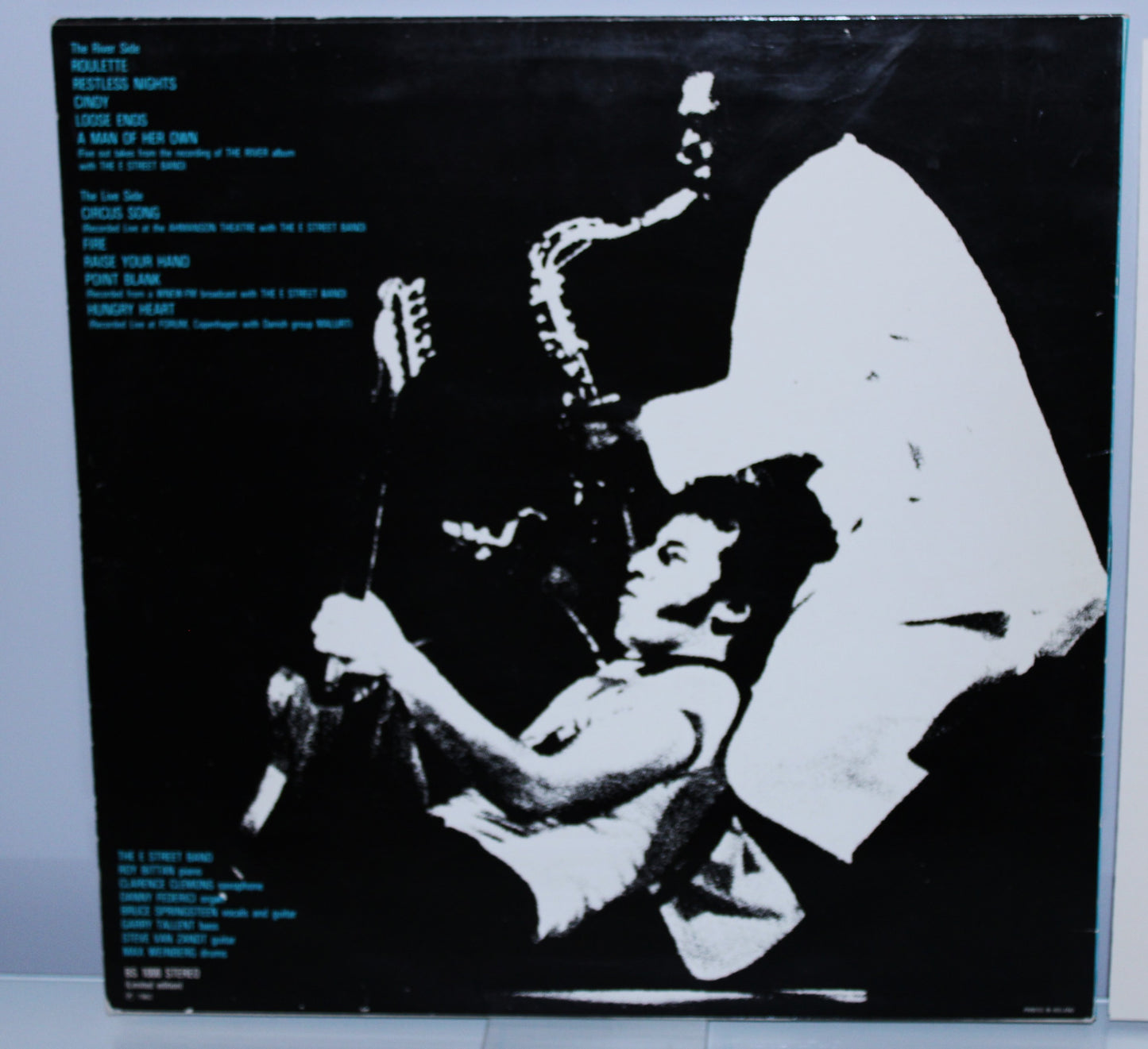 Bruce Springsteen "BY THE RIVER" 12" LP Record - Blue Color, Limited Edition 1982 Unofficial