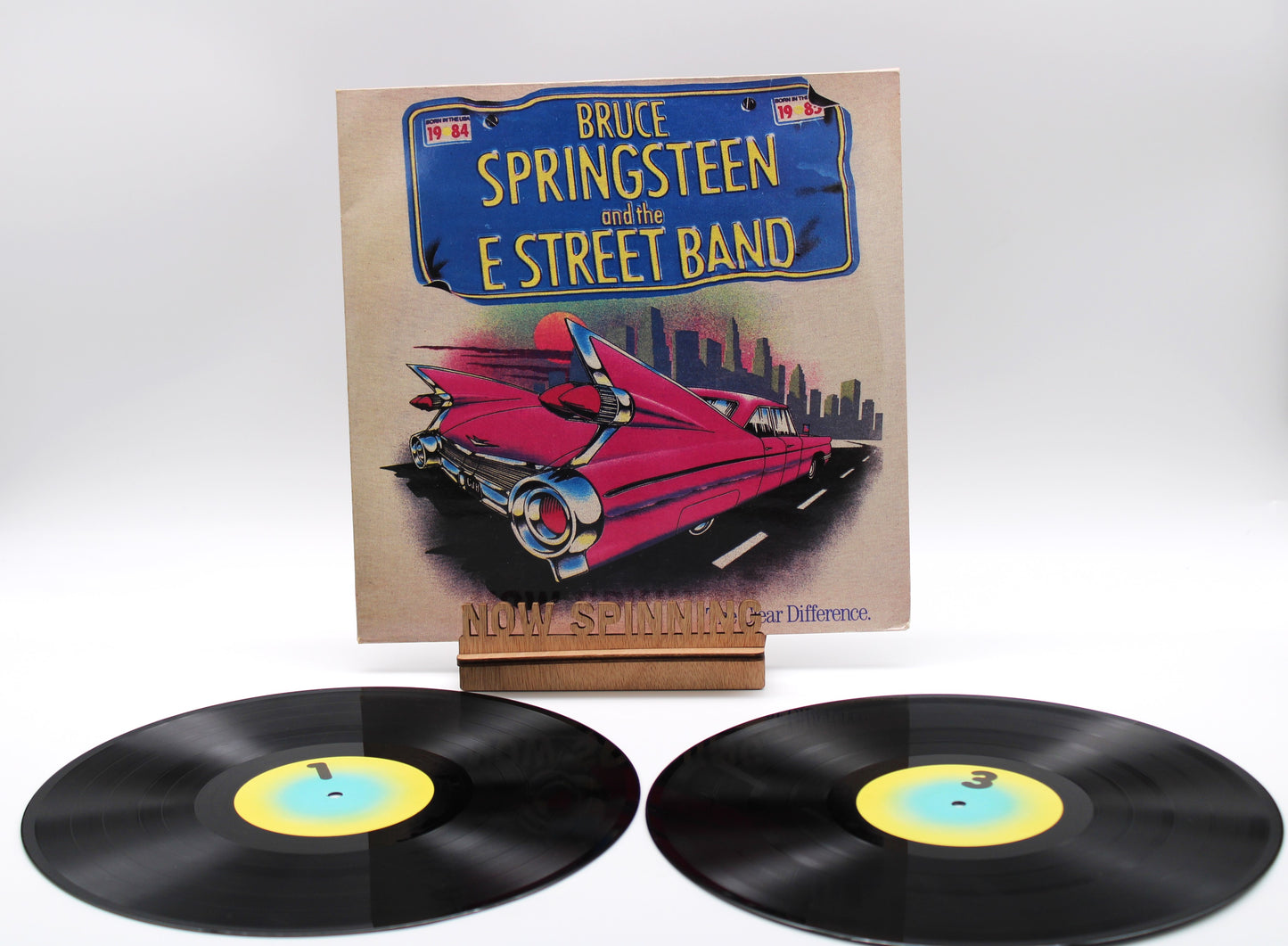 Bruce Springsteen & The E Street Band - The Clear Difference, Live Sweden '85 - Unofficial 3LPs + 7" Vinyl