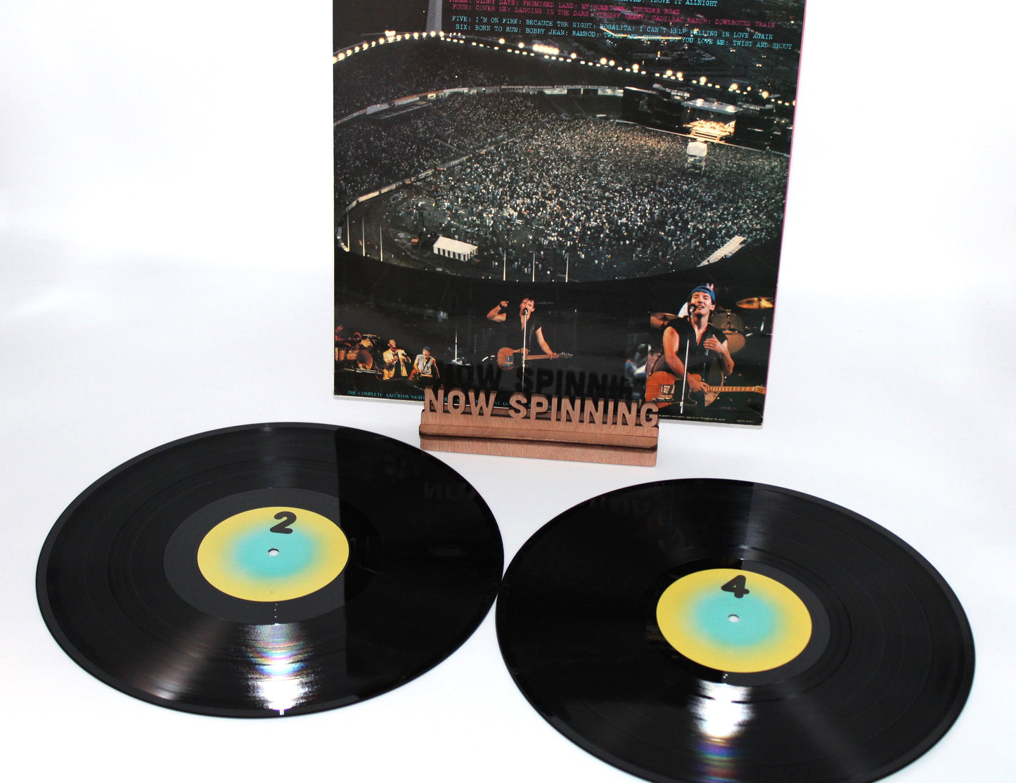 Bruce Springsteen & The E Street Band - The Clear Difference, Live Sweden '85 - Unofficial 3LPs + 7" Vinyl