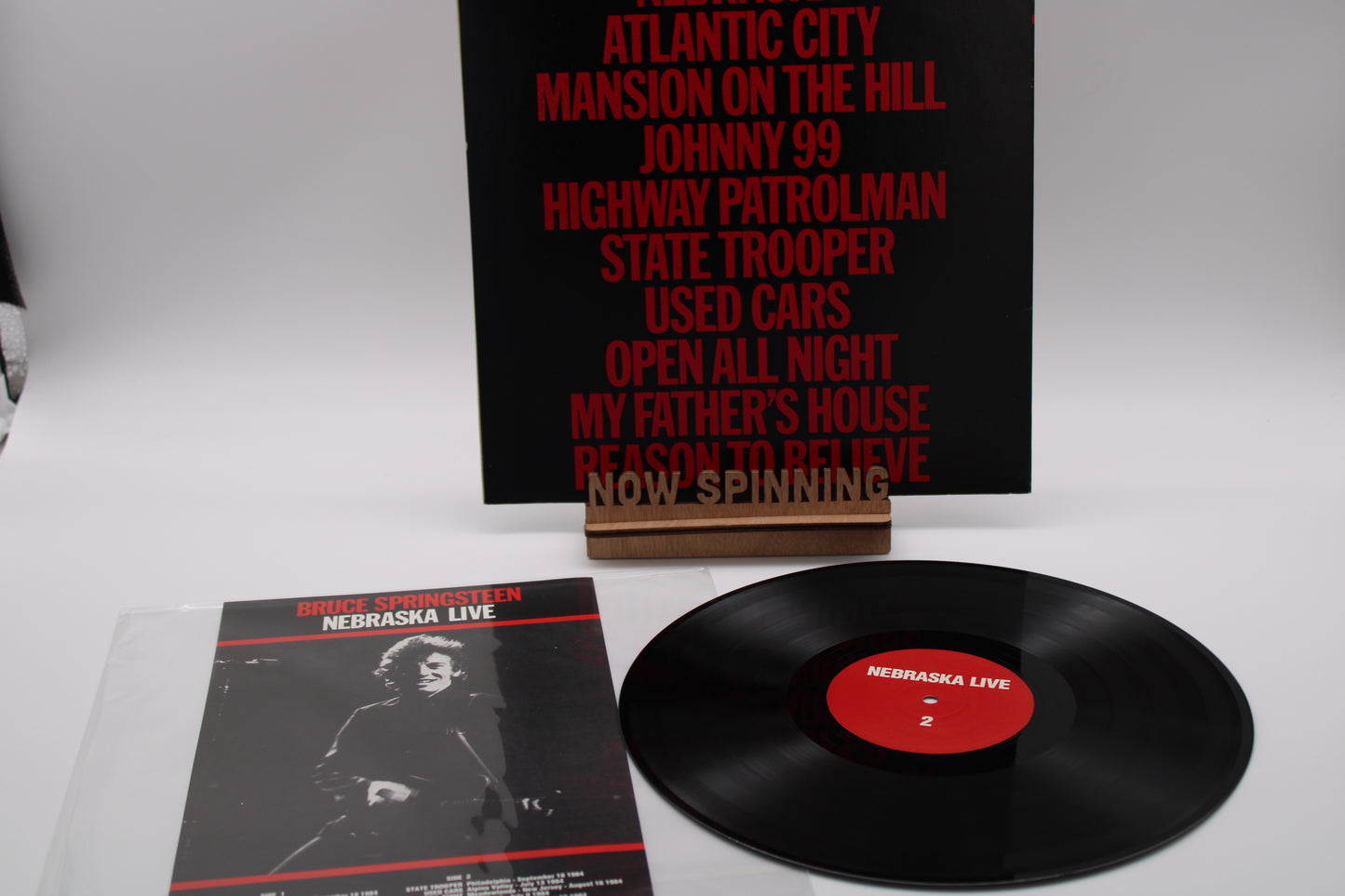 Bruce Springsteen - Nebraska Live - Unofficial Vinyl Near Mint with Insert - BLV