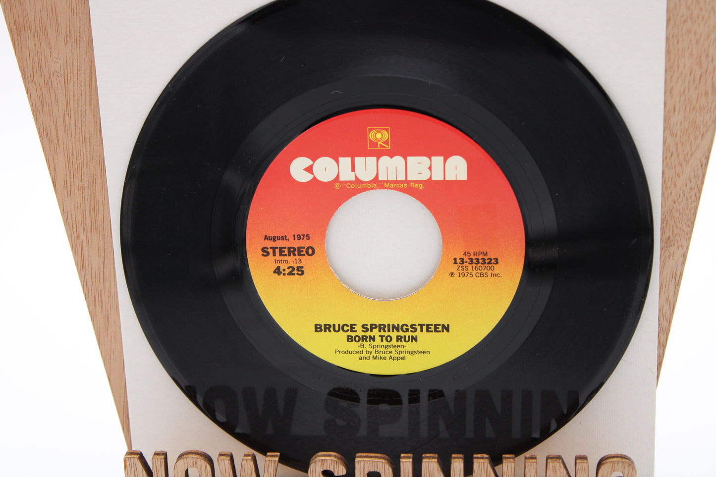 Bruce Springsteen – Spirit In The Night & Born To Run - 45 Record Single - Excellent