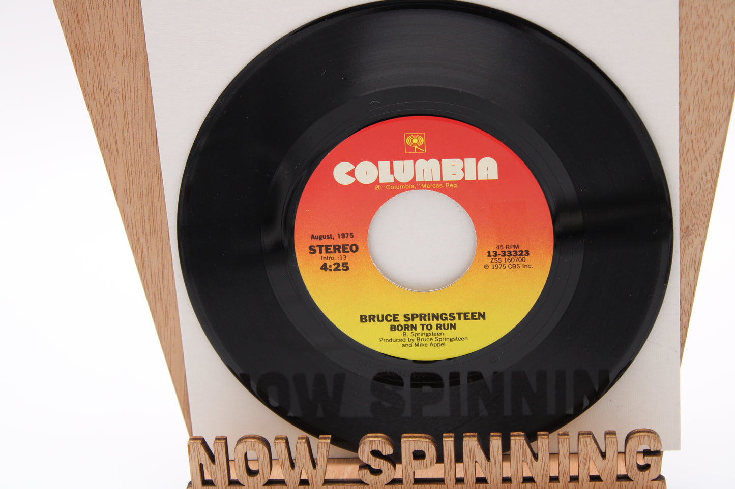 Bruce Springsteen – Spirit In The Night & Born To Run - 45 Record Single - Excellent