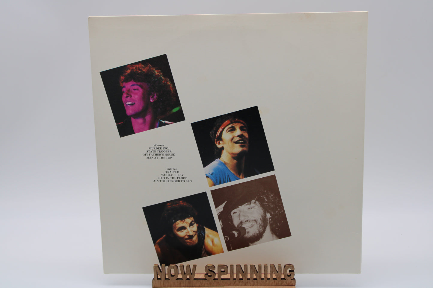 Bruce Springsteen - Murder Inc. 12" LP bootleg - black label with red letters - excessively scarce