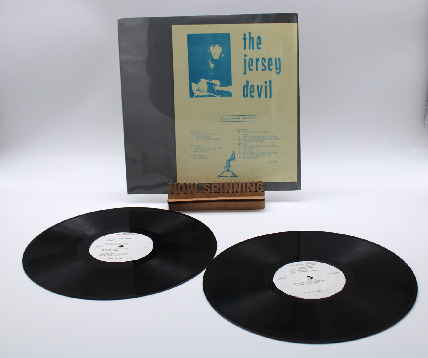 Bruce Springsteen "The Jersey Devil RAGAMUFFIN GUNNER" Unofficial 2LP Bootleg Vinyl