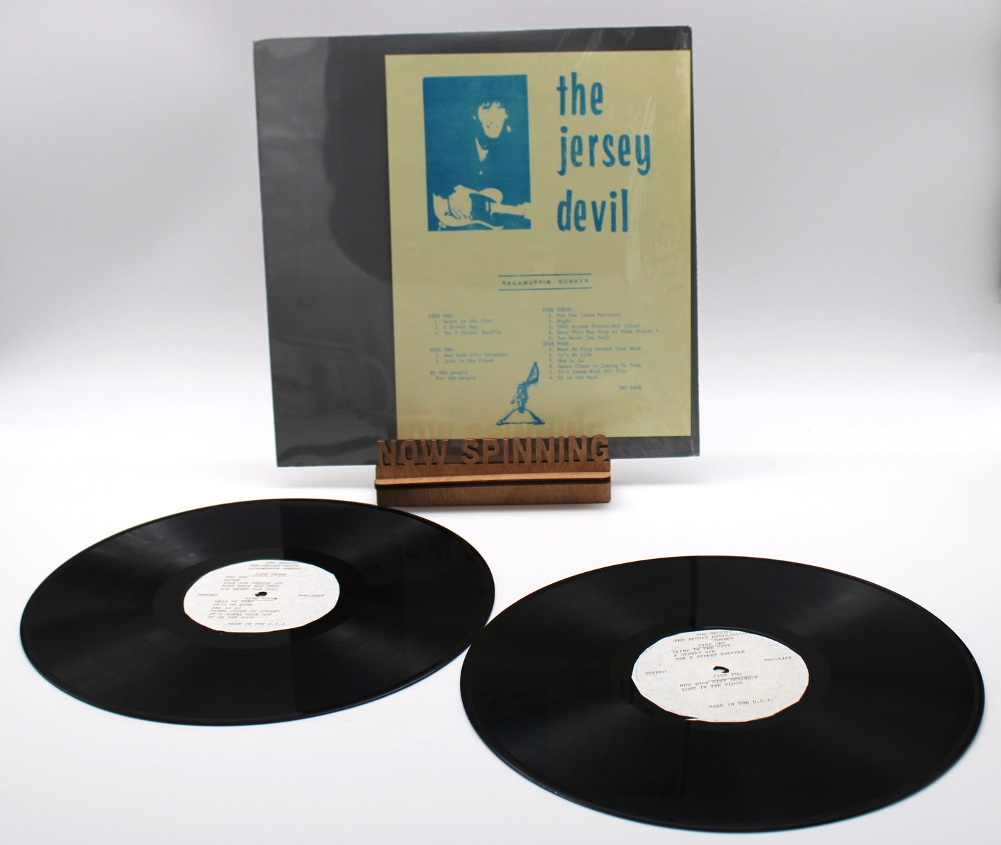 Bruce Springsteen "The Jersey Devil RAGAMUFFIN GUNNER" Unofficial 2LP Bootleg Vinyl