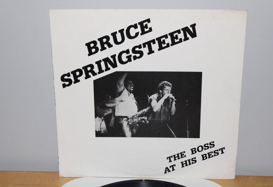 Bruce Springsteen "THE BOSS AT HIS BEST" BLV RECORD Live Boston & Seattle - Nassau – Rare Find!