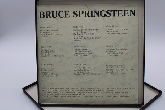Bruce Springsteen & ESB - HE'S THE BOSS - 4 LP VINYL BOX SET - LIVE NEWCASTLE