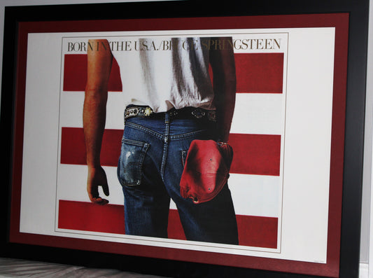 Bruce Springsteen Orig Art - Born in the USA #440 Thrill Hill Litho - LTD Edition with Number & COA