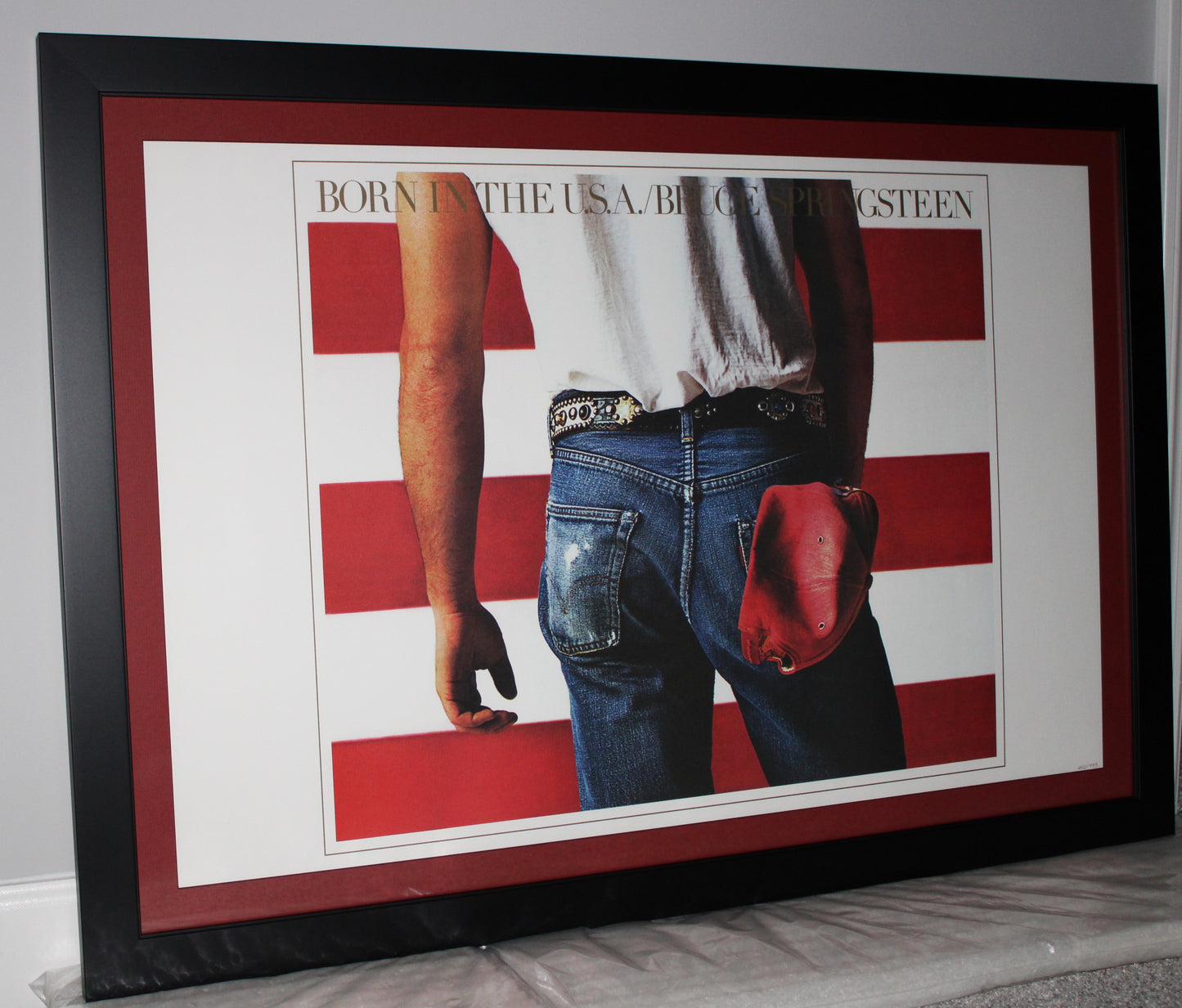 Bruce Springsteen Orig Art - Born in the USA #440 Thrill Hill Litho - LTD Edition with Number & COA