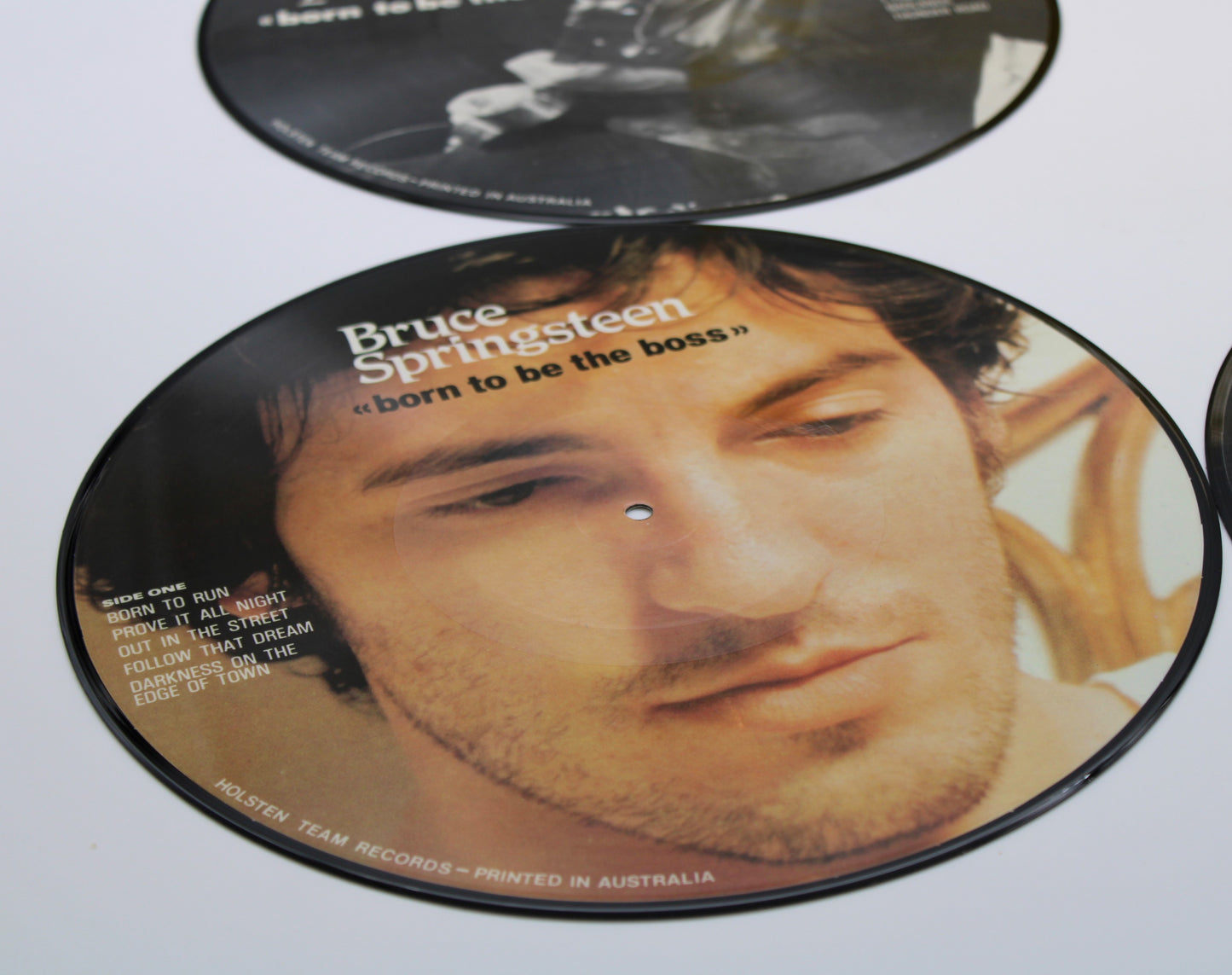 Bruce Springsteen - Summer '85 (YELLOW) - Born To Be The Boss - 12" Vinyl bootleg collection 4 LPs BLV near mint
