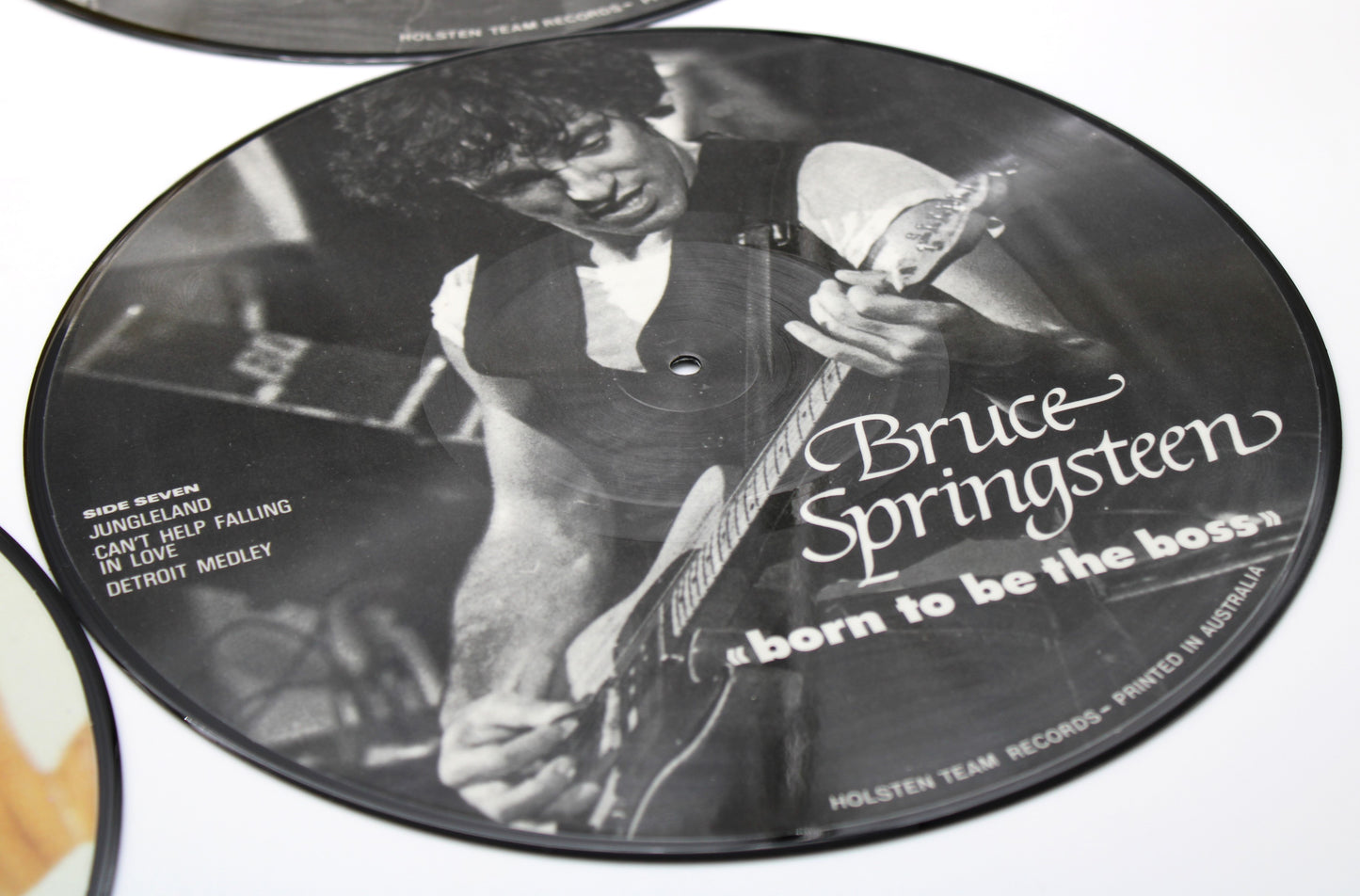 Bruce Springsteen - Summer '85 (YELLOW) - Born To Be The Boss - 12" Vinyl bootleg collection 4 LPs BLV near mint