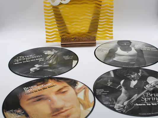 Bruce Springsteen - Summer '85 (YELLOW) - Born To Be The Boss - 12" Vinyl bootleg collection 4 LPs BLV near mint