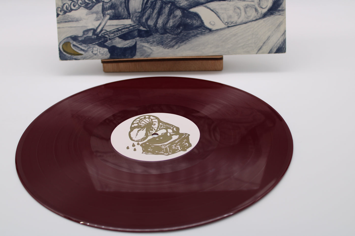 Bruce Springsteen - AT HOME - Unofficial Bootleg Vinyl LP - Germany - LTD ED. #196 - Dark Red Color Vinyl