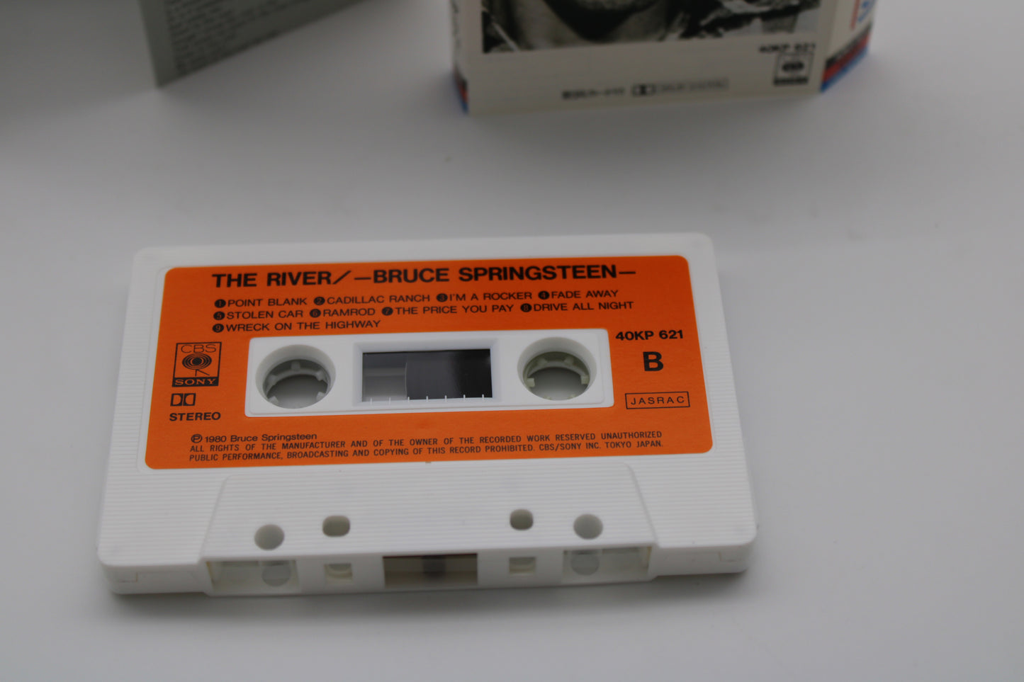 Bruce Springsteen Original "THE RIVER" Japan Cassette - Near Mint