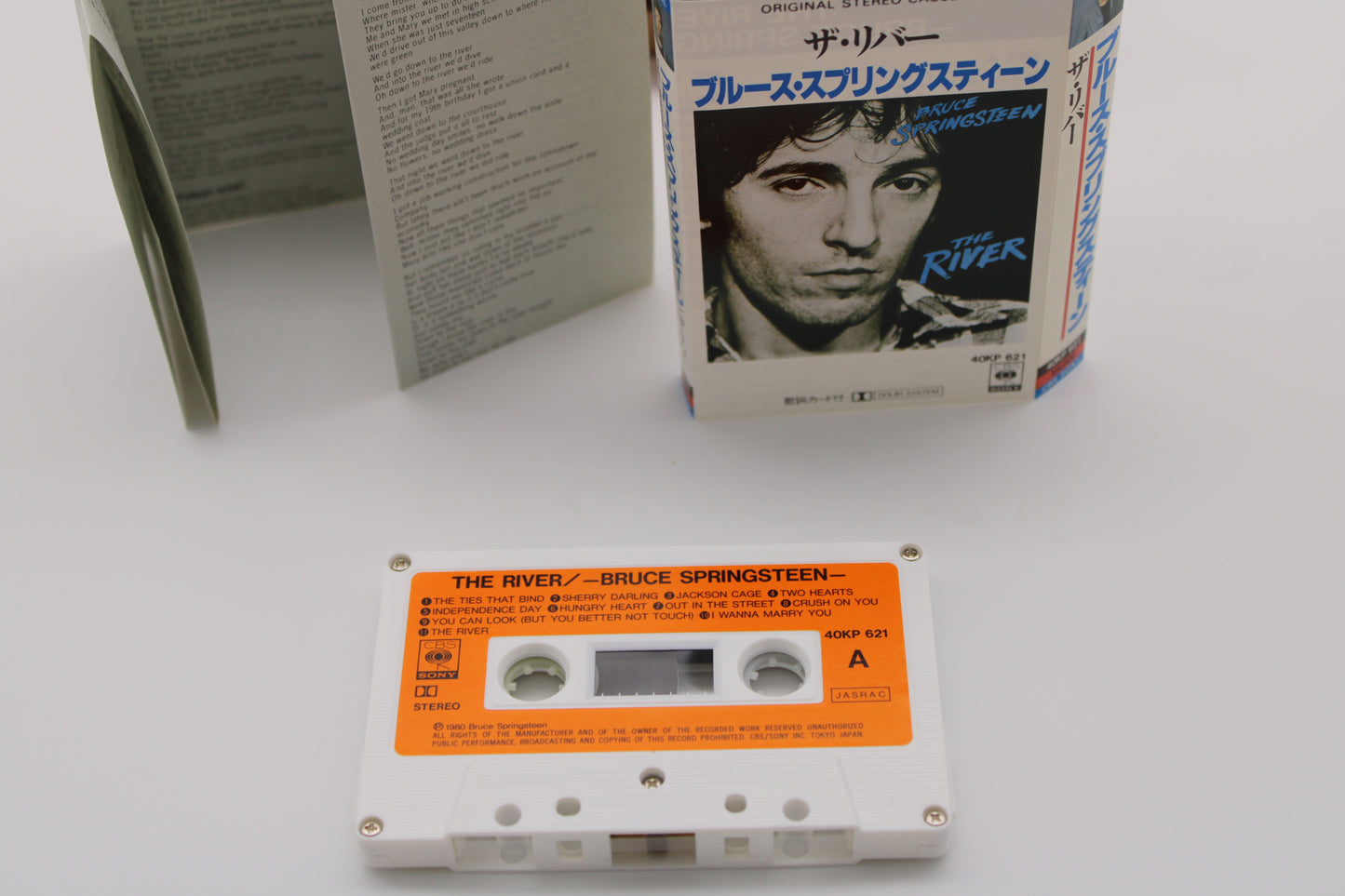 Bruce Springsteen Original "THE RIVER" Japan Cassette - Near Mint