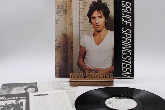 Bruce Springsteen JAPAN SAMPLE PROMO "Darkness on the Edge of Town" 1978 OBI+ Inserts Near Mint