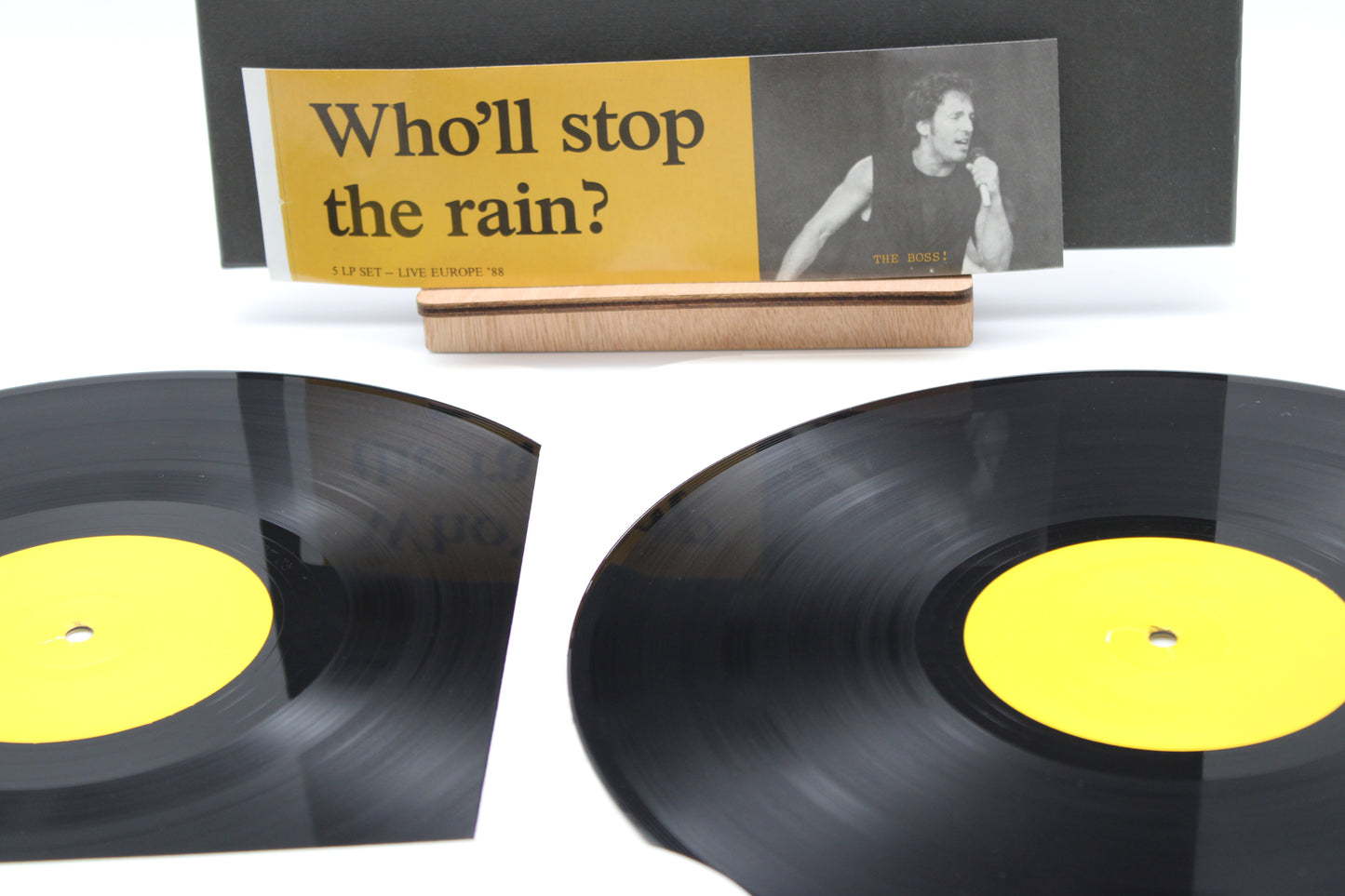 Bruce Springsteen "Who'll Stop The Rain?" Vinyl Box Set - 5LPs Munich Concert 1988 (DOW)